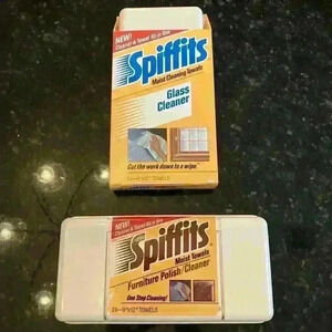 Vintage Spiffits Moist Towels Cleaner‎ 1988 Movie/TV Prop Collectible *Bonus*
